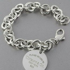 Tiffany & Company Round Tag Bracelet